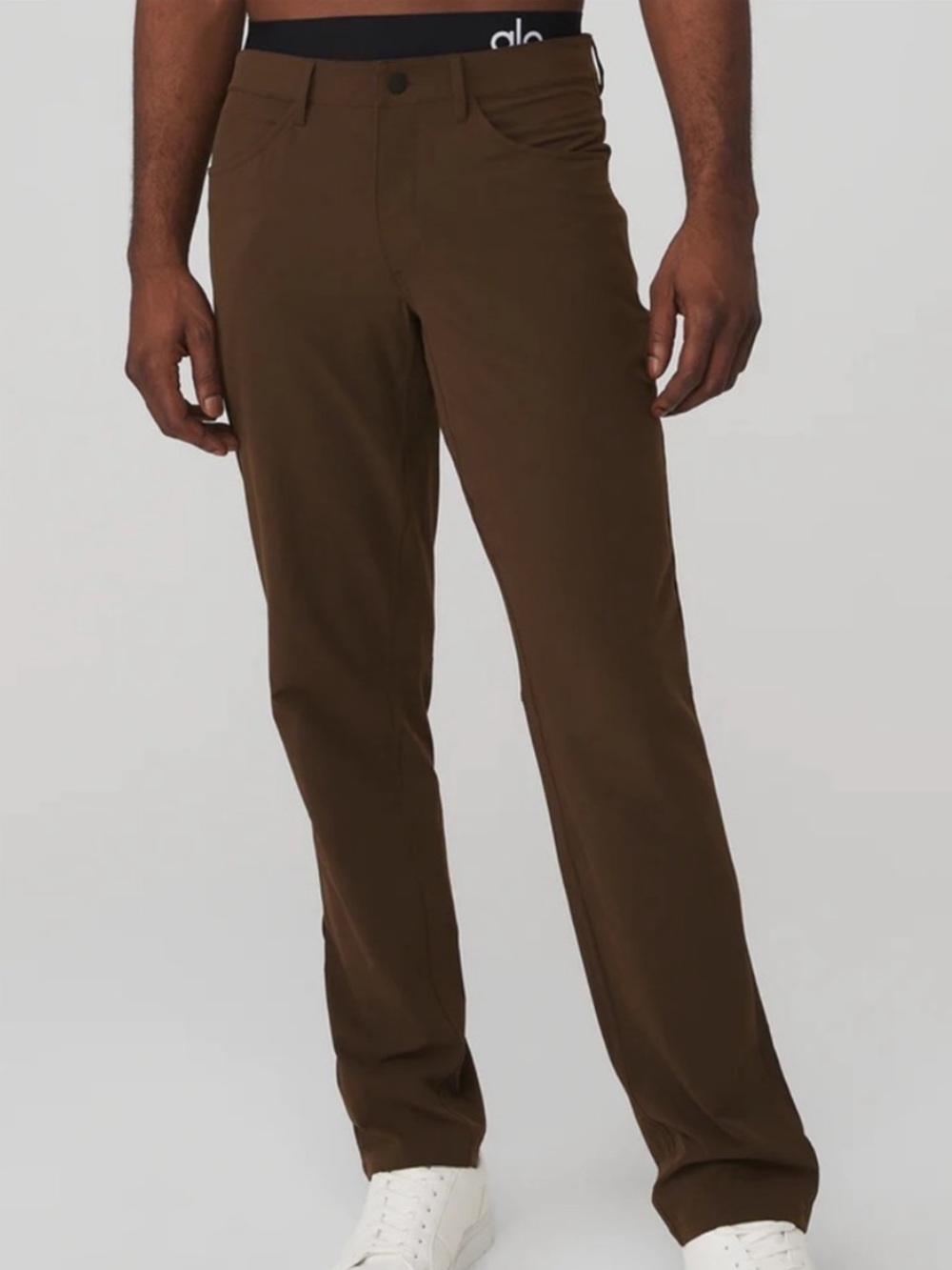 Alo Yoga Day And Night Pants 36 Expresso 4 pockets Zipper Fly 36R